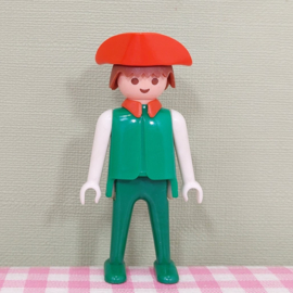 Vintage Playmobil piraten - groene piraat 1974 /1981