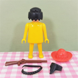 Vintage Playmobil 3343 Mexicaan bandiet  - Playmobil Western