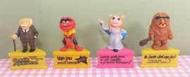 Vintage Schleich Muppet figuren 1980 - Miss Piggy - Sweetums - Stadler