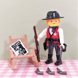 Playmobil 3813 Sheriff  met schommelstoel - Western