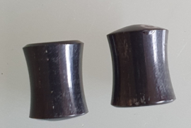 Stretcher Plug Horn Inlay Infinity Small 8 mm