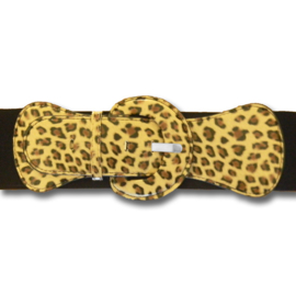 Elastic Belt in Leopard.