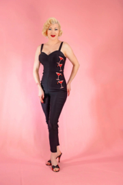 Rebel Love Clothing, Cosmopolitan Martini Jumpsuit.