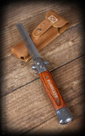 Rumble 59, Switchblade Comb with Leather Case.