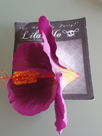 Lila Jo, Purple Hibiscus.