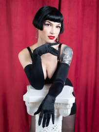 What Katie Did, Long Satin Gloves.