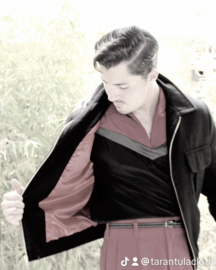 Tarantula Clothing, The Weekender Jacket in Solid Black.