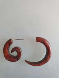 Fake Stretcher "Spiral Brown Wood Chunk"