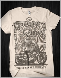Greasy Couture, Road Rocket Rumble T-Shirt.