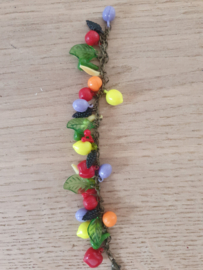 Bow and CRossbones, Fruit armband.