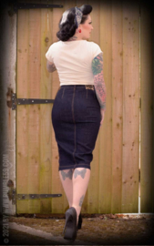 Rumble 59, High Waisted Jeans Skirt Second Skin.