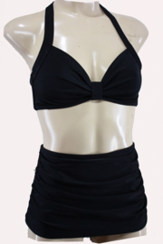 Aloha Beachwear, 50's Bikini in Black.