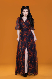 Katakomb, Winona Maxi Dress Autumn Leaves.