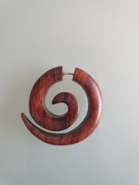 Fake Stretcher "Spiral Brown Wood Chunk"