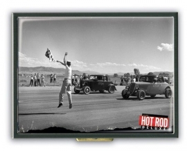 Hot Rod Deluxe Drag Strip Cigarette Case.