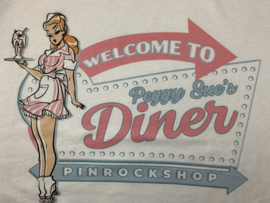 PinRock, Peggy Sue Tshirt White.