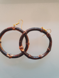Collectif, Dark Bamboo Earrings.