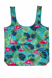 Kitsch Kitchen, Flamingo Foldable bag.