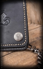 Rumble 59, Leather Wallet in Brown.