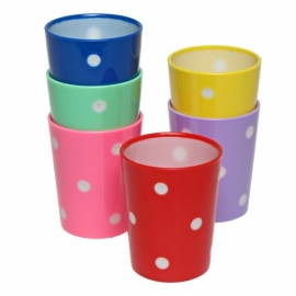 Kitsch Kitchen Polkadot Drinking Cup.