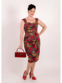 Collectif, Kulala Jungle Floral Pencil Dress.