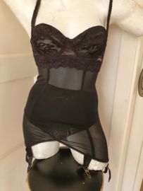 Kiss me Deadly, Black Lace Corselette.