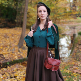 Knit Cardigan in Hampton Green.