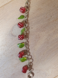 Bow and Crossbones, Dice Bracelet.