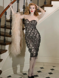 Rebel Love Sugar Kane Nude Dress.
