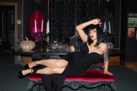 Rebel Love Clothing, Countess de la Nuit Dress.