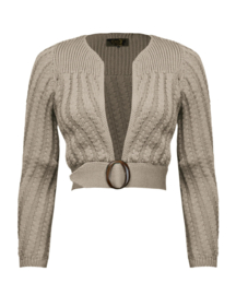 The House Of Foxy, Datemaker Cardigan in Pearl.