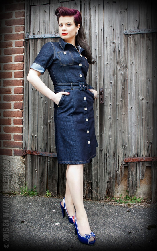 Rumble 59, Denim Dress.