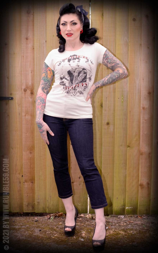 Rumble 59, Denim Capri Second Skin.