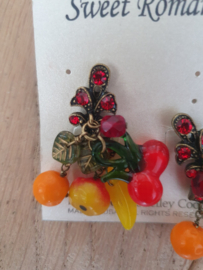 Sweet Romance, Fruit Earrings.