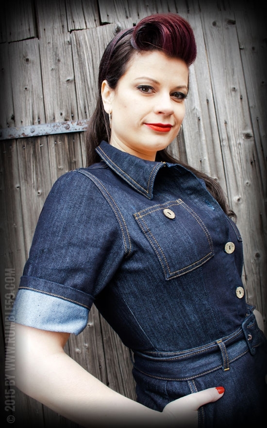 Rumble 59, Denim Dress.
