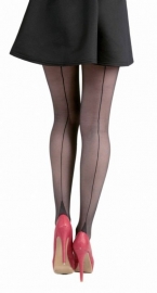 Pamela Mann, Black seamed tights size 20-26", XXL