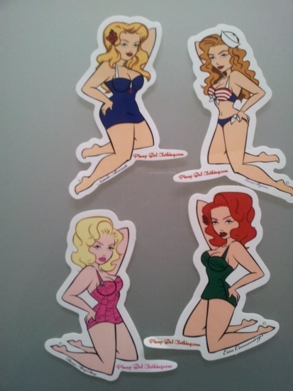 Pinup Couture, Model Sticker.