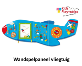 Wandspel | Wandspeelbord Vliegtuig 5-delige set