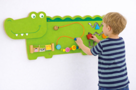 Wandspel | Wandspeelbord Krokodil