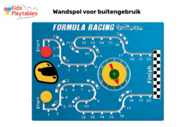 Wandspel voor buiten Formule 1 Race