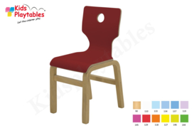 Eden - Houten Stapelbare stoel , stapelstoel