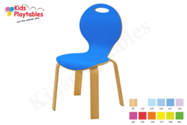 Feda - Houten Stapelbare stoel , stapelstoel