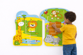 Wandspel | Wandspeelbord Jungle Leeuw