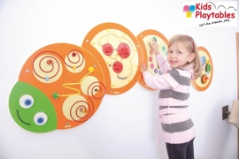 Wandspel | Wandspeelbord Rups 5-delig Compleet