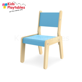 Kinderstoel - Schoolstoel-Simple kleur blauw
