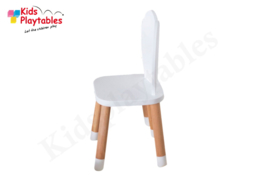 Konijnenstoel Bunny H 35 cm | Konijnenoor stoeltje | Peuterstoeltje met konijnenoren | Konijnenstoeltje | Houten kinderstoeltje | Kinderzetel | Stoeltje konijn