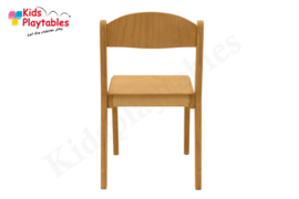 Houten Stapelbare HPL stoel , stapelstoel, kinderstoeltje Tamara klassiek 2 | kinderopvang en BSO