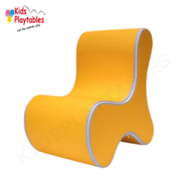 Design Kinderstoel, Kinderzetel Ozo Bone in de kleur Geel