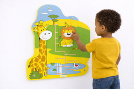 Wandspel | Wandspeelbord Jungle Leeuw