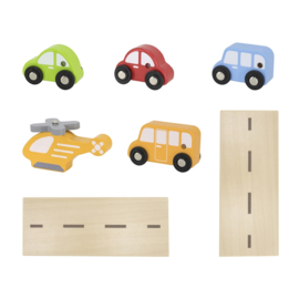 Houten Parkeergarage met Lift en Auto’s – Duurzaam Speelgoed van Hout